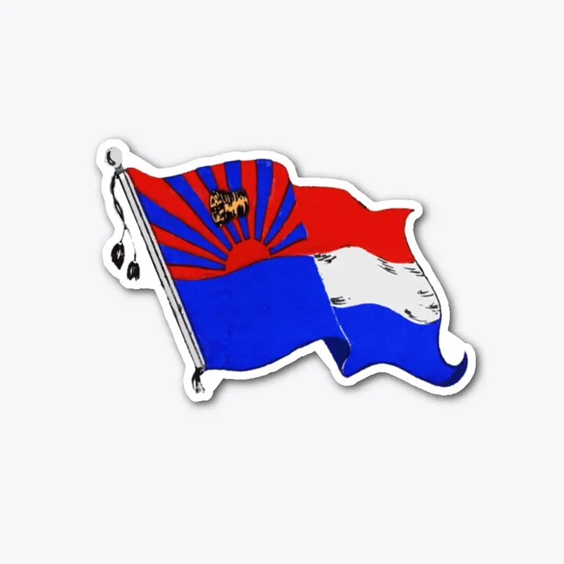 FLAG STYLE STICKER