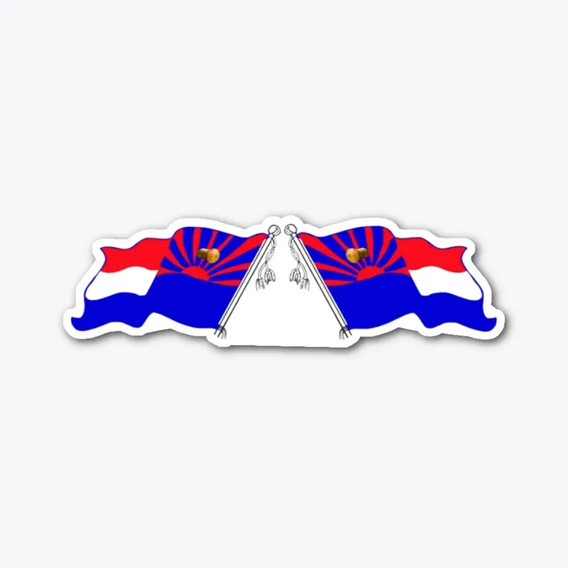 FLAG STYLE STICKER